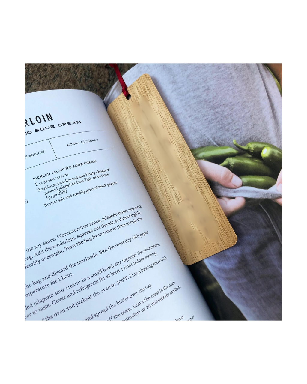 Wooden Bookmark